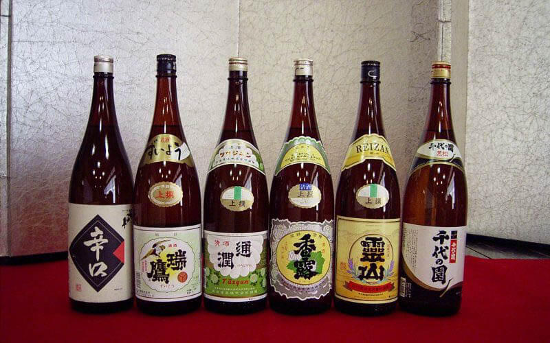Various sake